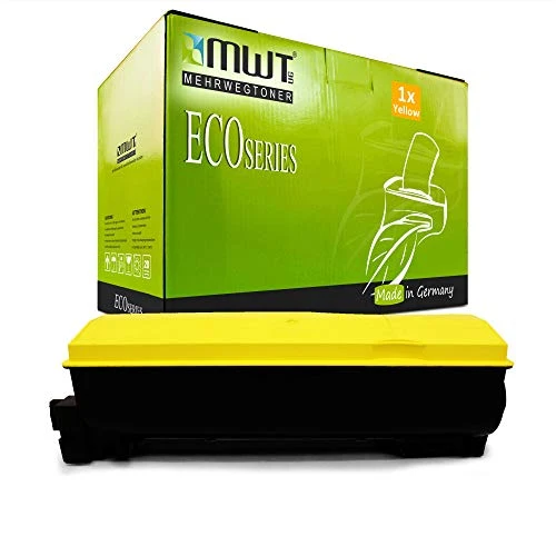 Cartouche de toner réutilisable compatible avec Kyocera TK-560 – Jaune – pour Kyocera ECOSYS P 6030 cdn, Kyocera FS-C 5300 DN