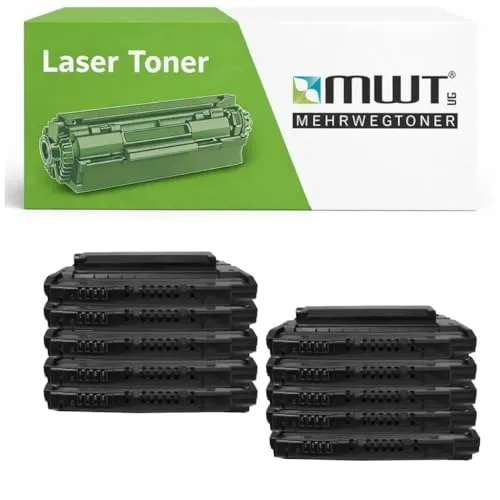 10 cartouches de toner réutilisables compatibles avec Xerox 013R00625 – Noir – pour 3119