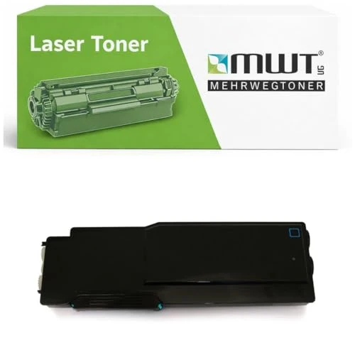Reusable toner cartridge compatible with Xerox 106R02229 – Cyan – for Xerox Phaser 6600 dn, Xerox Phaser 6600 dnm