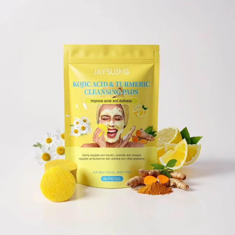 PureGlow Kurkuma Peeling Pads – Für strahlende & reine Haut