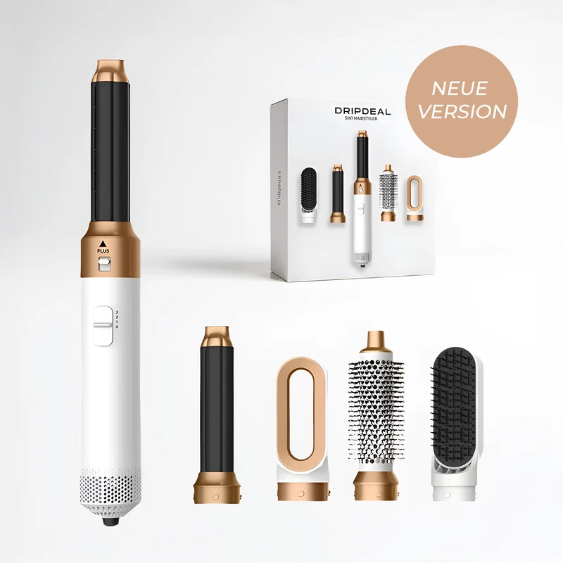 5 in 1 Hairstyler Locken, Glätten & Trocknen mit Coanda Effekt