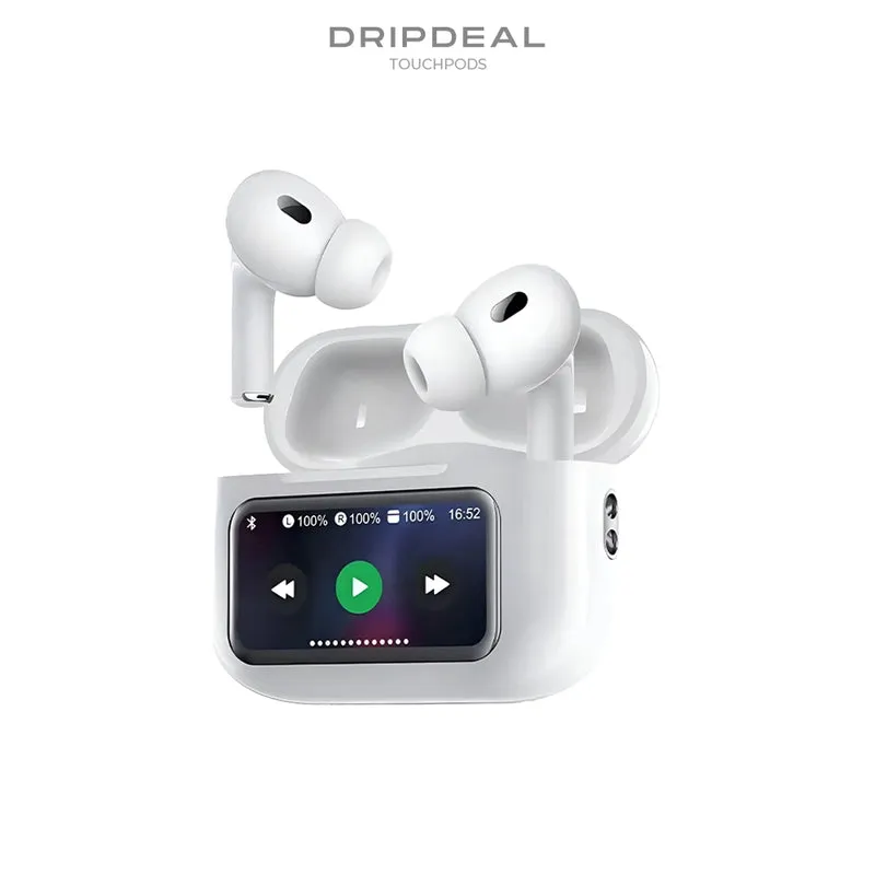 TouchPods Pro – True Wireless In-Ear Kopfhörer mit Touchscreen & ANC