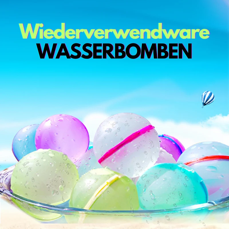 Wiederverwendbare Wasserbombem / Wasserballons!