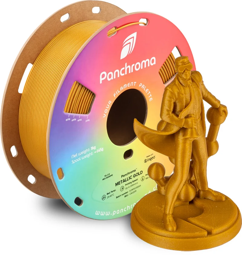 Polymaker Panchroma PLA Metallic 1,75 mm 1000 g - Metallic-Filament