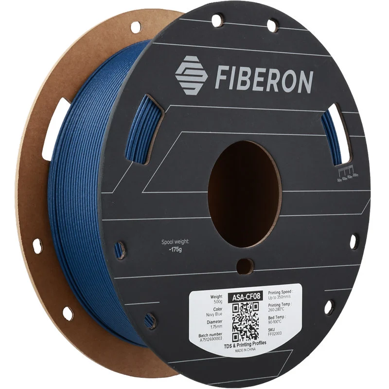 Polymaker Fiberon ASA-CF08 1,75 mm 500 g - Carbonverstärktes ASA-Filament