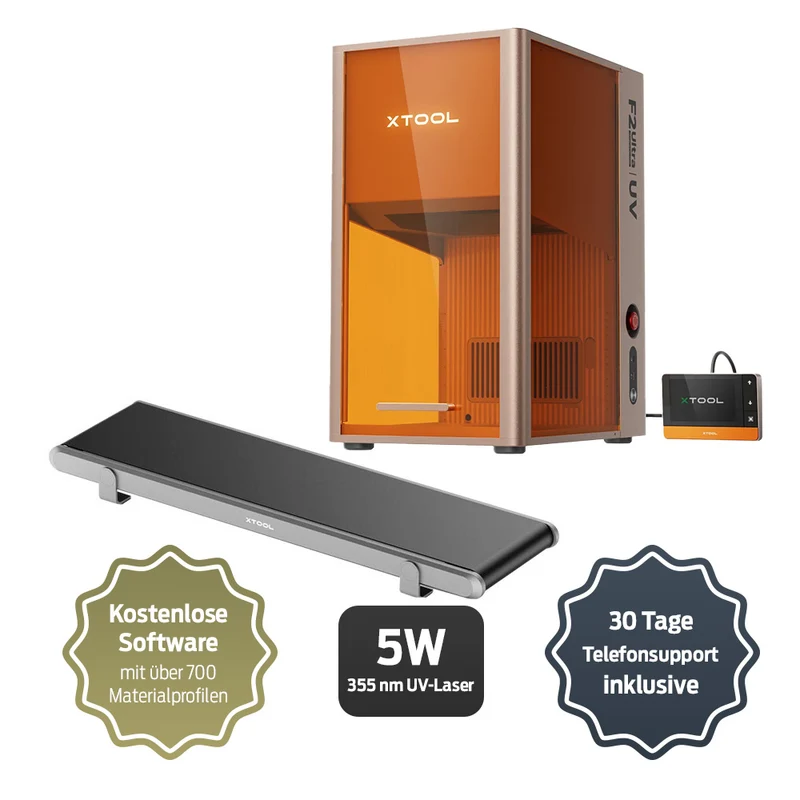 Bundle: xTool F2 Ultra UV Deluxe Bundle