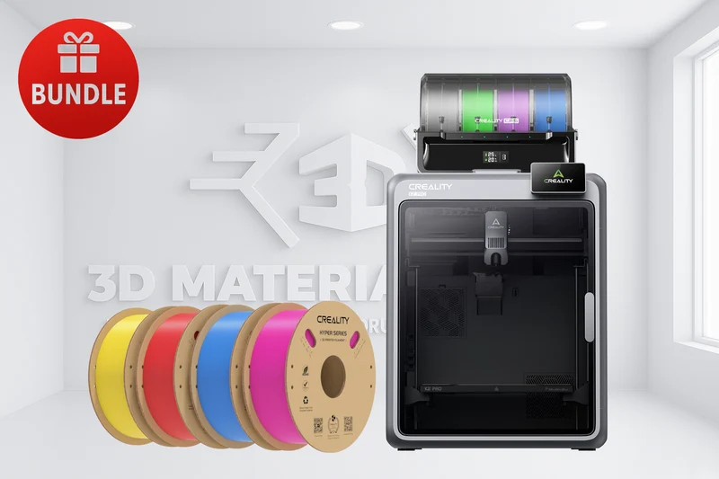 Bundle: Creality K2 Pro Combo + 4x Creality Hyper Serie PLA