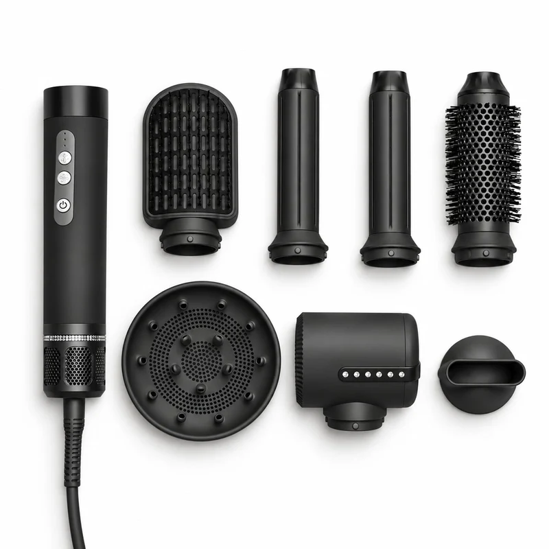 7 in 1 Multifunktionaler Hairstyler Dripdeal | Glätten, Locken & Volumen