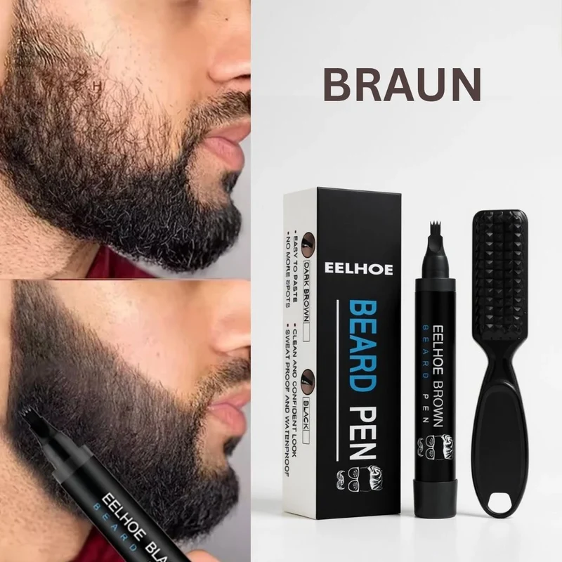 Bartfüllstift & Styling-Set - DripDeal™ | Bartverstärker & Styling-Tool