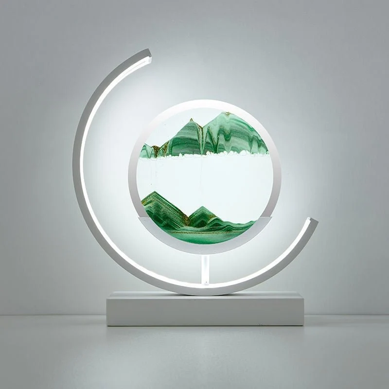 LED SandLamp | Dimmbare LED-Sandlampe mit Fernbedienung