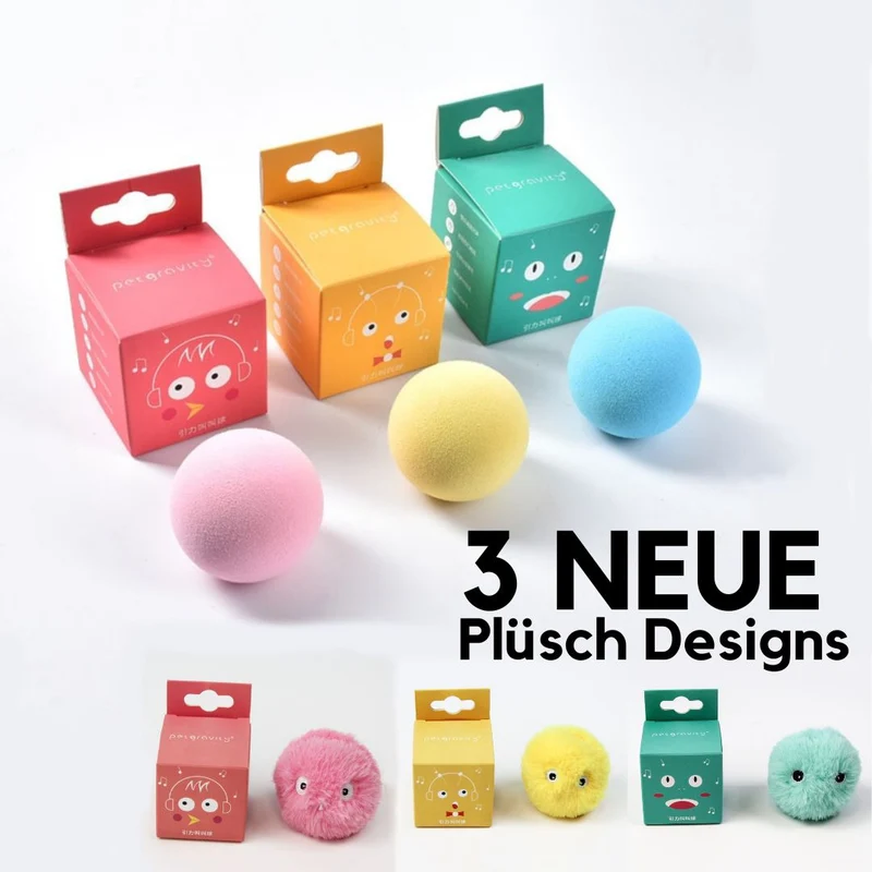 PetGravity - Interaktiver Spielzeugball für Katzen