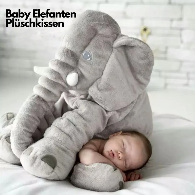 Baby Elefanten Plüschkissen