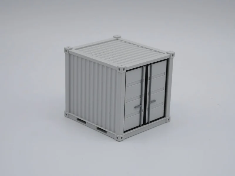 Materialcontainer / Lagercontainer / Seecontainer 8ft - Maßstab 1:50 - Verschiedene Farben