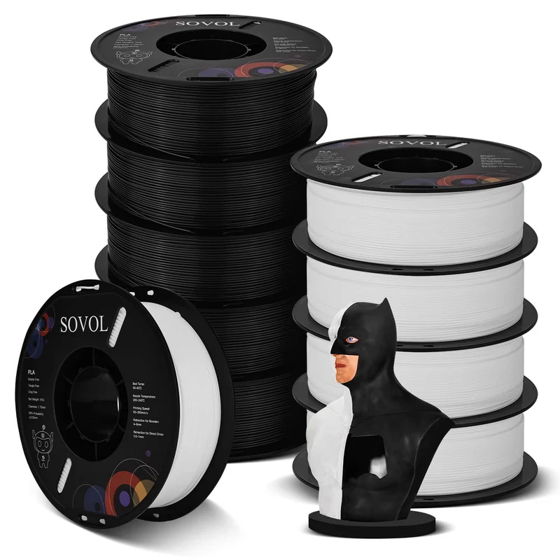 Sovol PLA 3D Printing Filaments 10KG