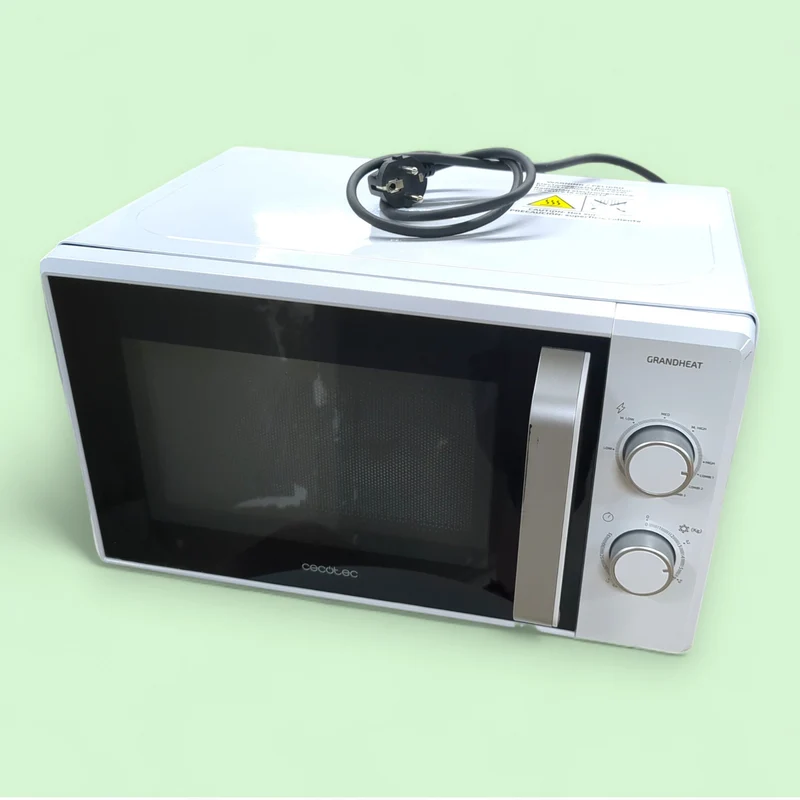 Cecotec Grandheat 3110 Mikrowelle / 700+1000 Watt / 20 Liter // Defekt Teileträger Ersatzteile