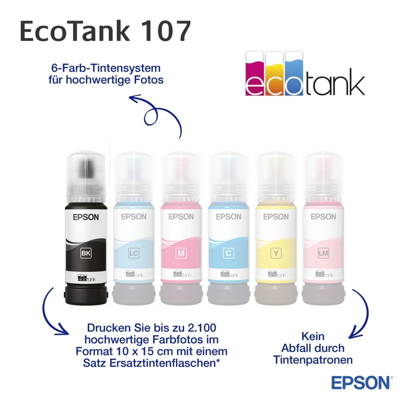 EcoTank Tinte - 107