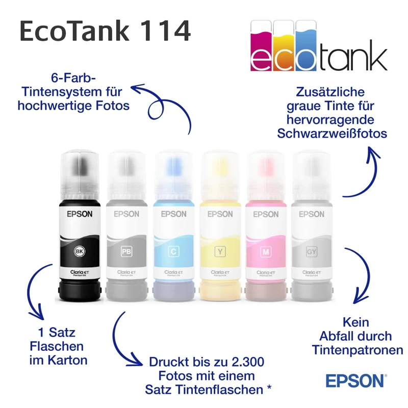EcoTank Tinte - 114