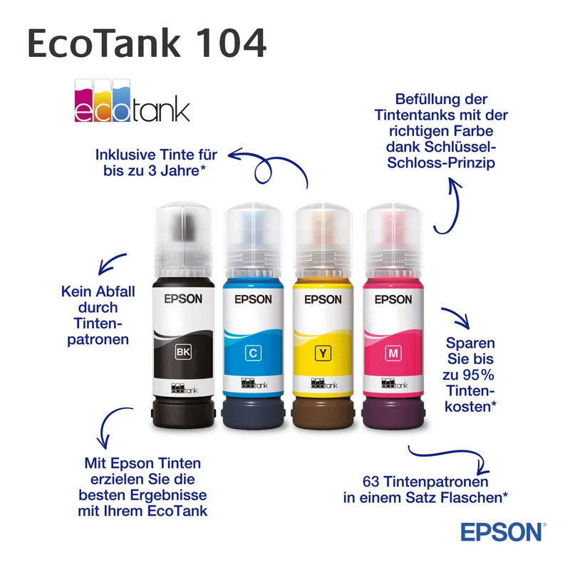 EcoTank Tinte - 104