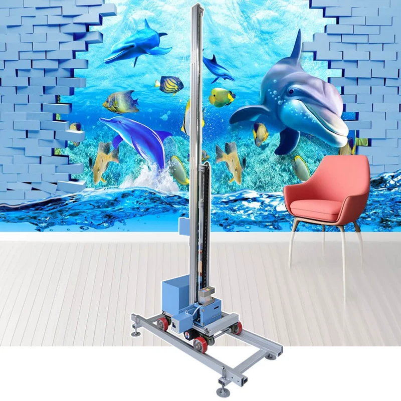 3D-Wanddrucker für vertikale Wandgemälde, auch Bodendruck | M-Serie