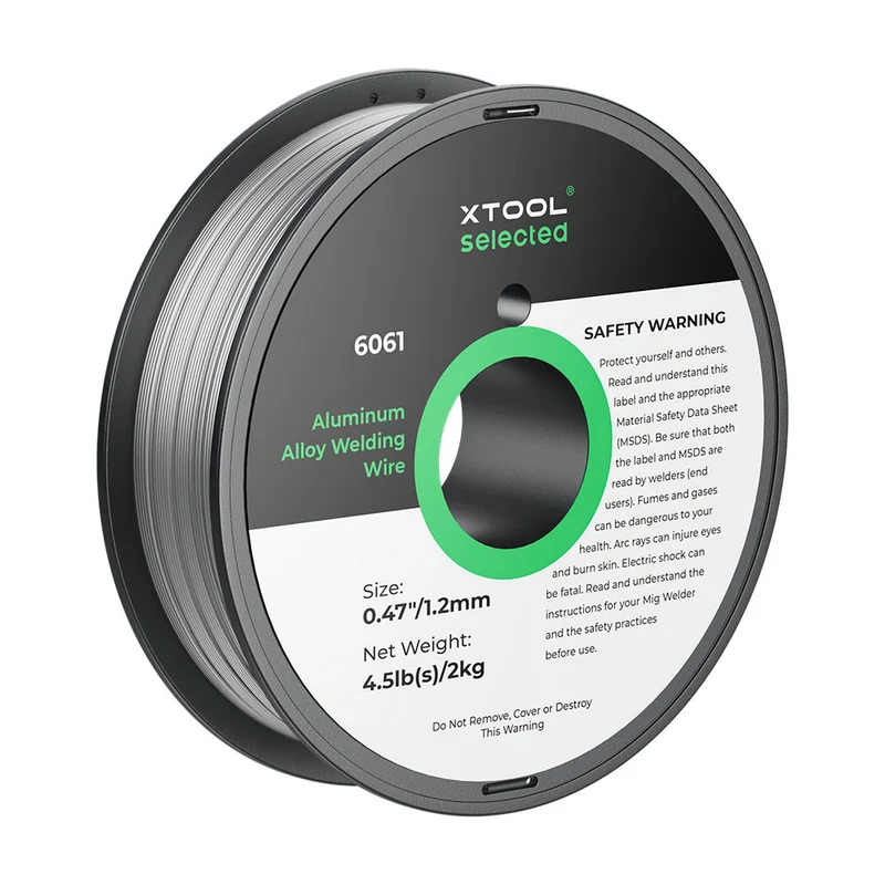 xTool 1,2 mm 6061 Aluminiumlegierung-Schweißdraht 2 kg Spule für MetalFab
