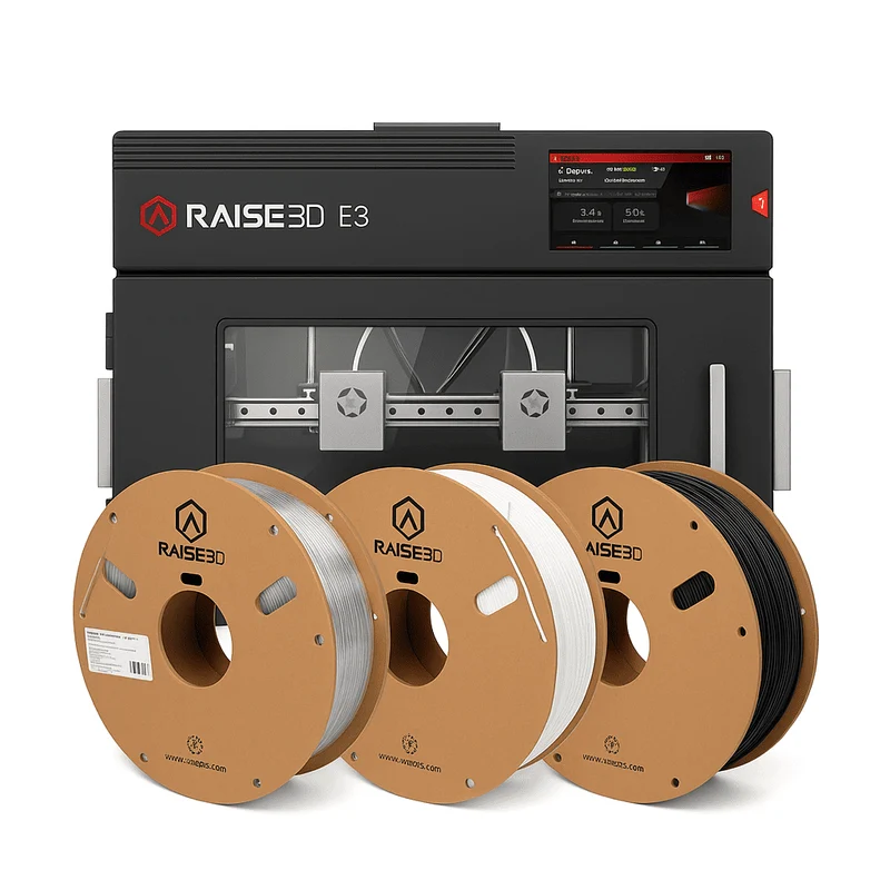 Raise3D E3 3D-Drucker mit IDEX-Extruder - Starter Kit