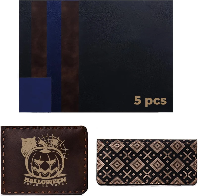 xTool Laserbare PU-Folie, 30,5 x 25,4 cm, in 5 verschiedenen Farben