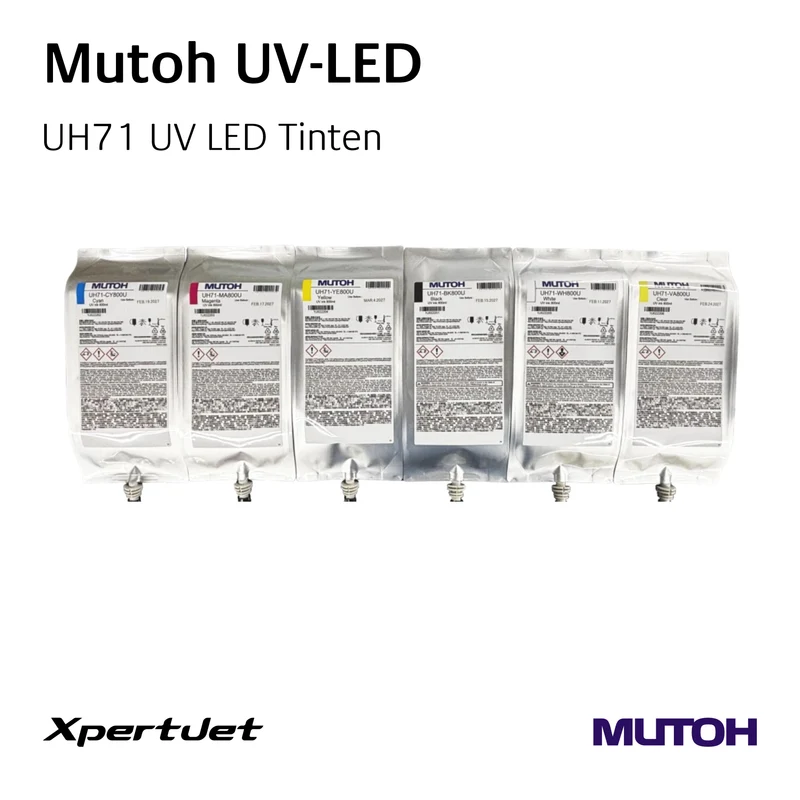 Mutoh - UH71 LED-UV - Tinten