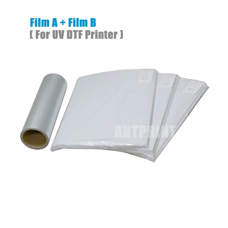 A3 UV-DTF-Transferfolie für UV-Flachbett-DTF-Druck