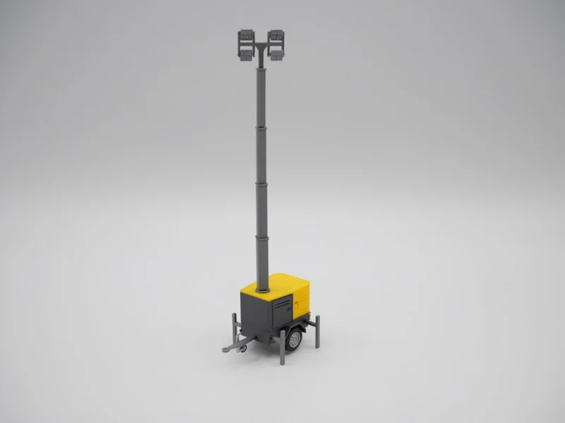 Lichtmast - Maßstab 1:50 - Bausatz