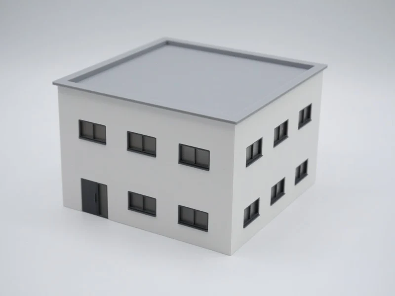 Bürogebäude - Maßstab 1:87 (H0) - Bausatz