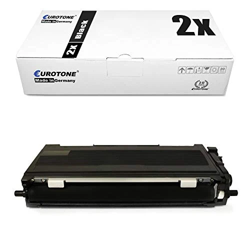 2 cartouches de toner Eurotone compatibles avec Brother L5510DW – Noir – pour imprimantes 3600XL et MFC-L5710DW