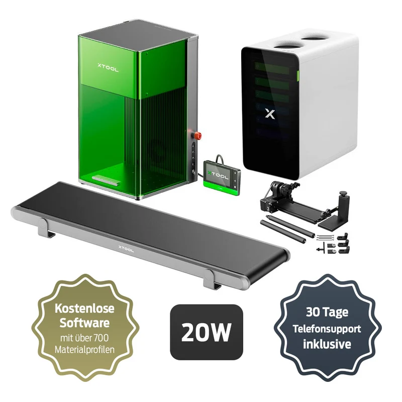 Bundle: xTool F1 Ultra - 20W - Deluxe Bundle