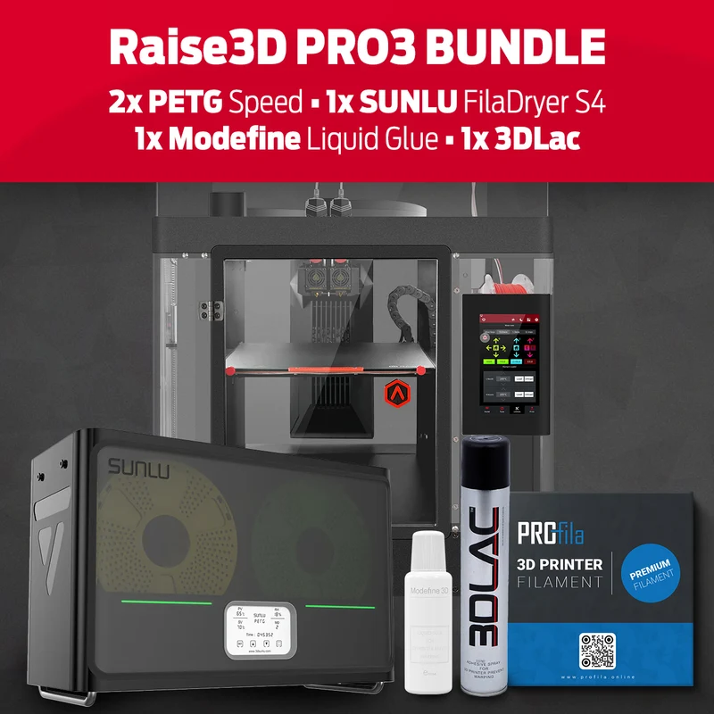 Special Offer: Raise3D Pro3 3D-Drucker mit Dual-Extruder