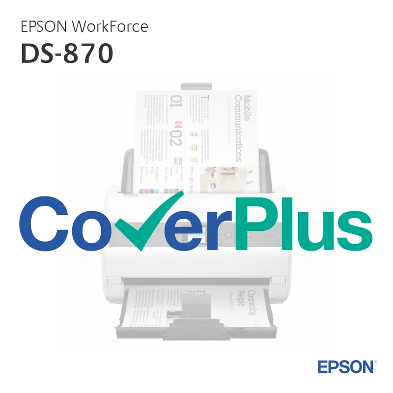 EPSON WorkForce DS-870 - CoverPlus