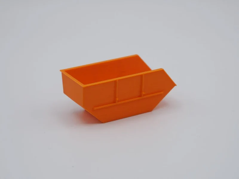 H0 - Absetzcontainer / Absetzmulde - 5 Stück - stapelbar