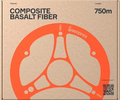 Anisoprint CBF 750m Composite Basalt Fiber - Continuous Fiber in Kombination mit PLA, ABS, PETG