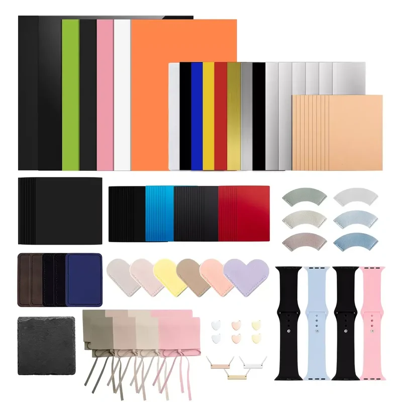 xTool Laser Material Kit – 137-teiliges Materialpaket