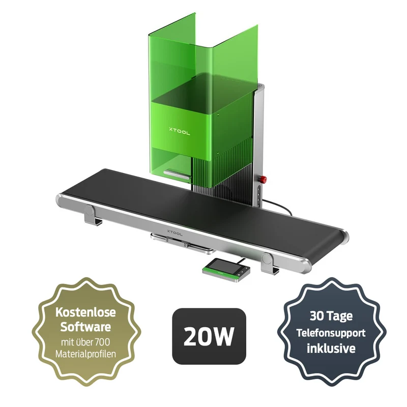 Bundle: xTool F1 Ultra - 20W + Förderband