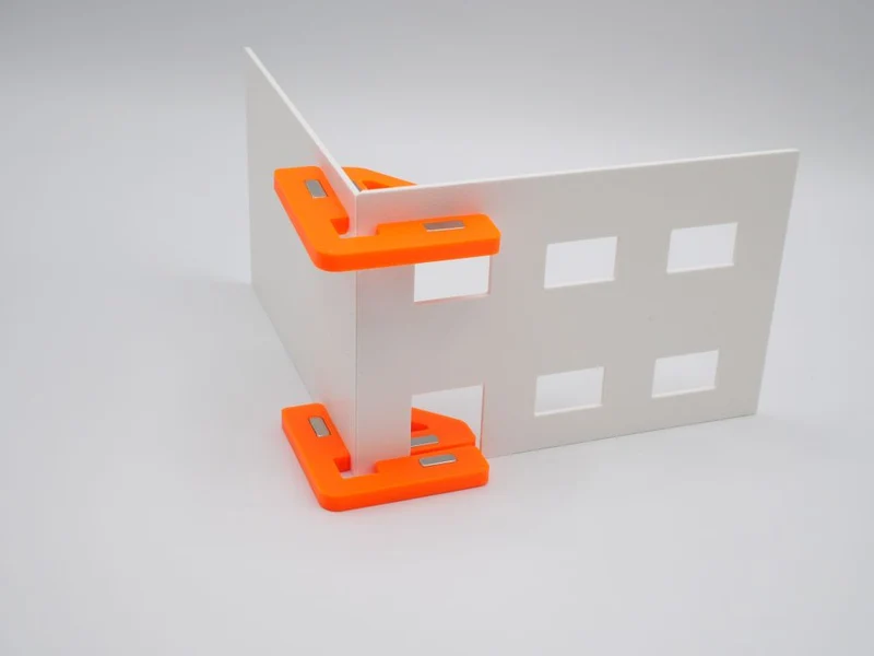 Winkelset Klebehilfe Aufbauhilfe - Modellbau - Magnetisch 90°