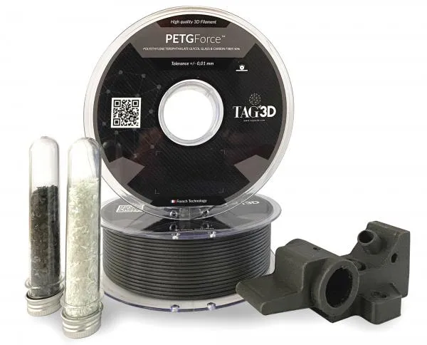 TAGIN3D PETGForce 1,75mm 1000g - mit Kohlefaser und Glasfaser versetzt