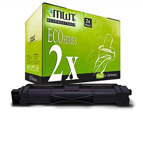 2 cartouches de toner réutilisables compatibles avec Brother TN-241BK – Noir – pour Brother DCP-9015 CDW et Brother DCP-9020 CDW