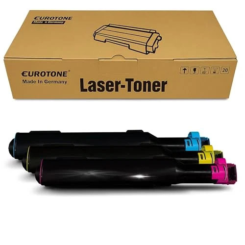 3 cartouches de toner Eurotone compatibles avec Xerox 006R01263 – Cyan/Magenta/Jaune – pour 7132, 7232