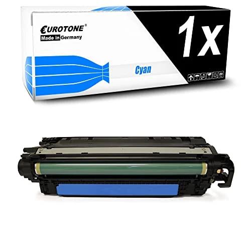 Eurotone toner compatible with HP CF471X – Cyan – for HP Color LaserJet Enterprise Flow MFP M 681 dh, HP Color LaserJet Enterprise Flow MFP M 681 f