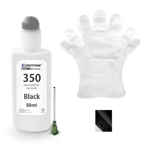 Eurotone refill toner for HP 350XL – Black