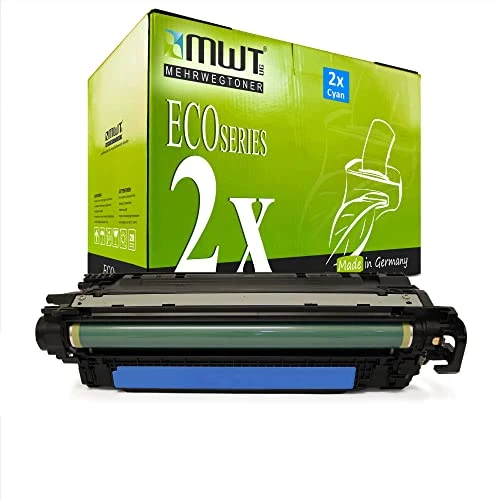 Reusable toner cartridge for HP CE401A – Cyan – for HP Color LaserJet Managed M 575 cm, HP Color LaserJet Managed MFP M 575 dnm