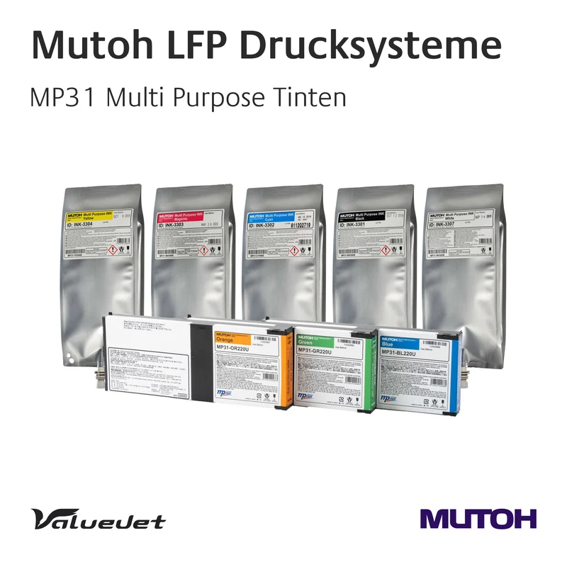 Mutoh - MP31 - Multi-Purpose - Tinten