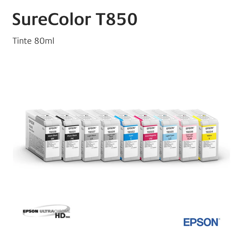Epson SureColor T850 - Tinte