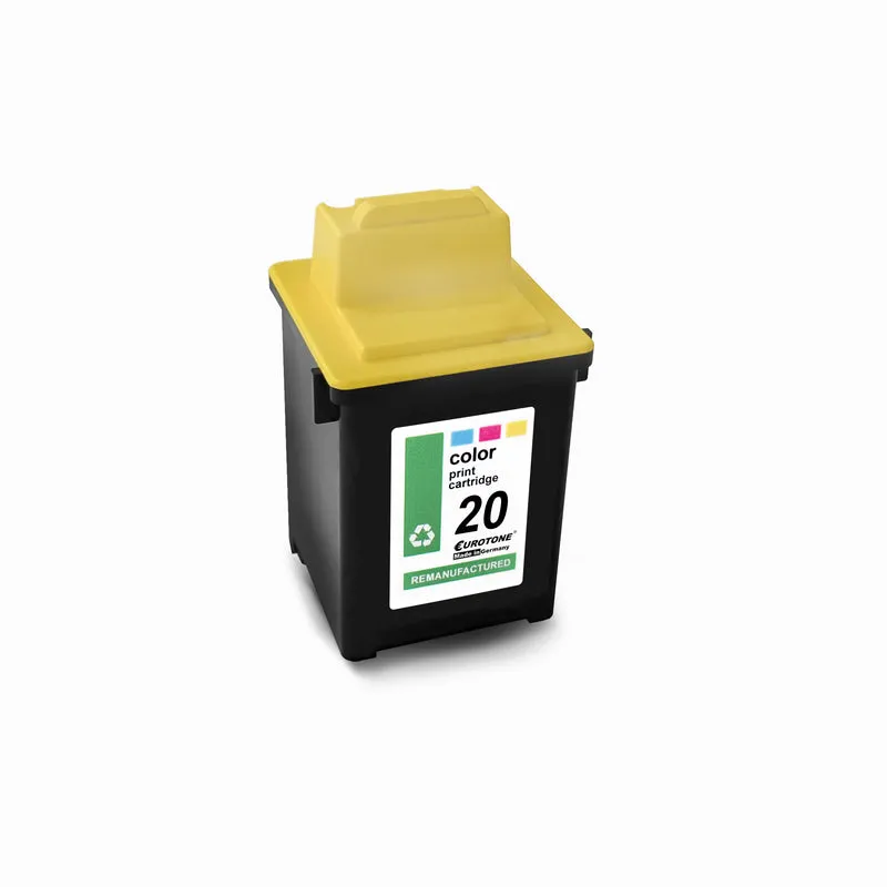 1x cartouche d'encre alternative pour Lexmark 20, 25 XL 15M0120E couleur