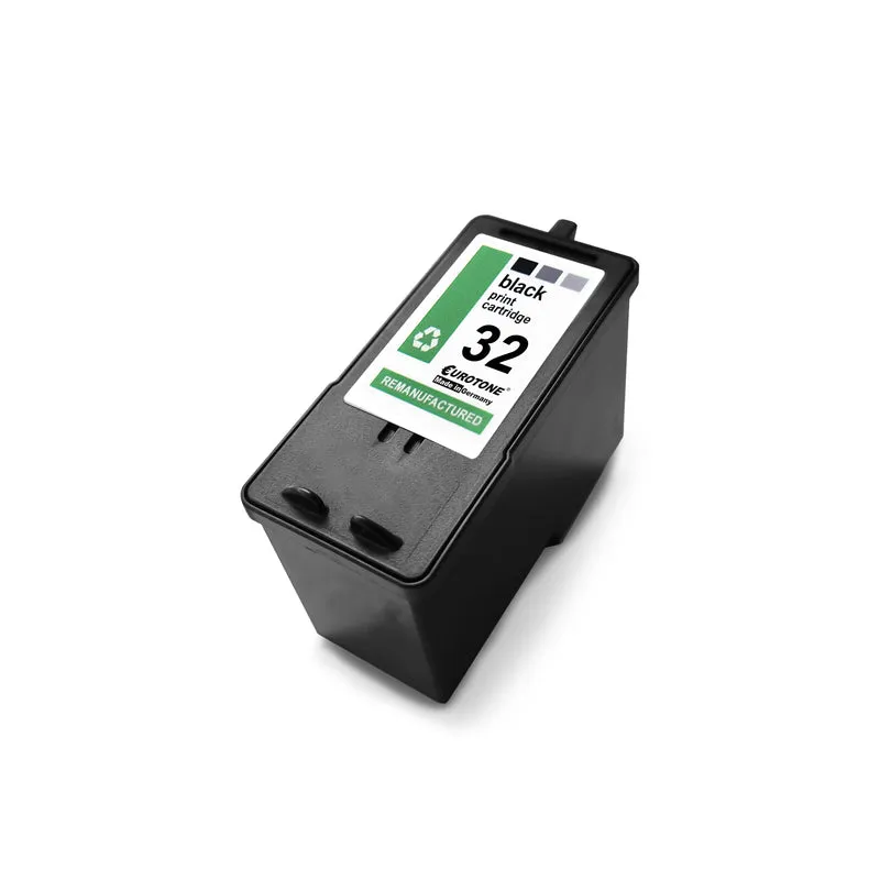1x cartuccia di inchiostro alternativa per Lexmark 32 18C0032E Nero