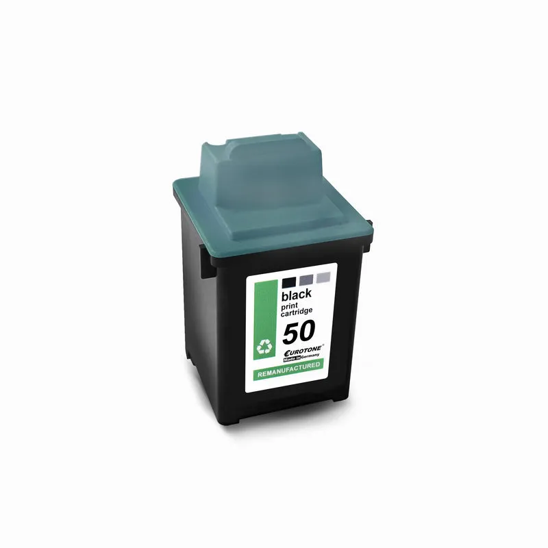 1x альтернативный чернильный картридж для Lexmark 50 17G0050E Черный